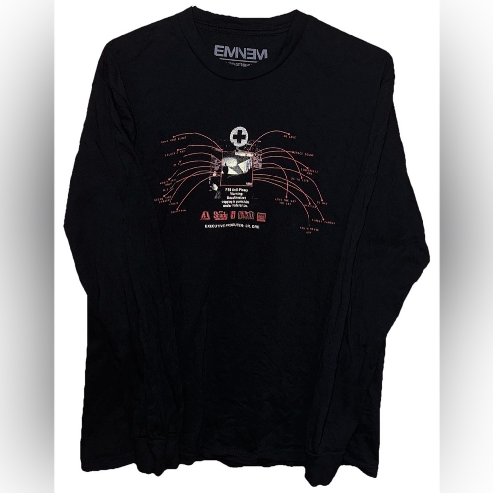 Eminem Recovery Long Sleeve T Shirt 15th Anniversary (LTD ED) [Large] *Sold Out*